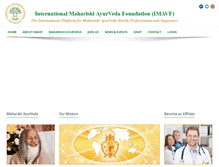 Tablet Screenshot of imavf.org